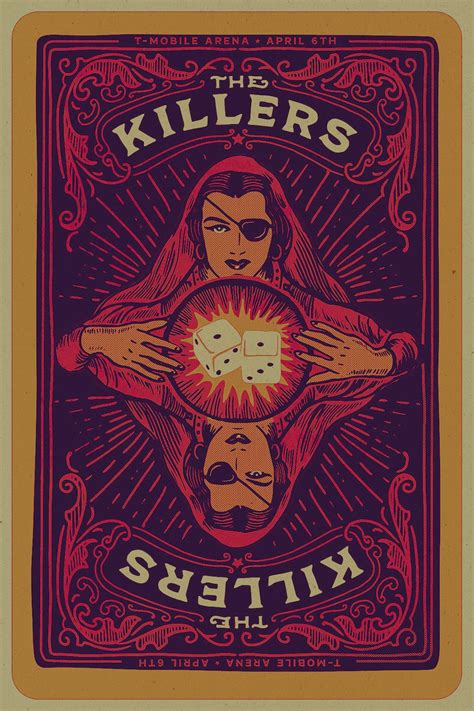 Check out this @Behance project: "The Killers - Tshirts & Gigposters ...