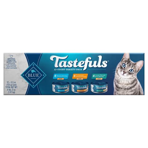 Blue Buffalo Tastefuls Wet Cat Food, Variety Pack 12 ct | Shipt