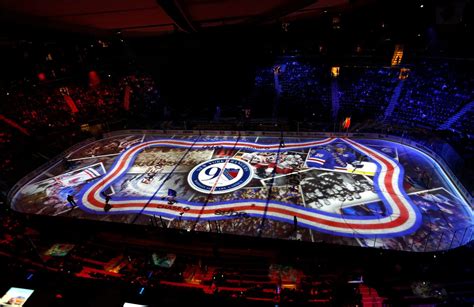 » Madison Square Garden Rangers Projection Mapping