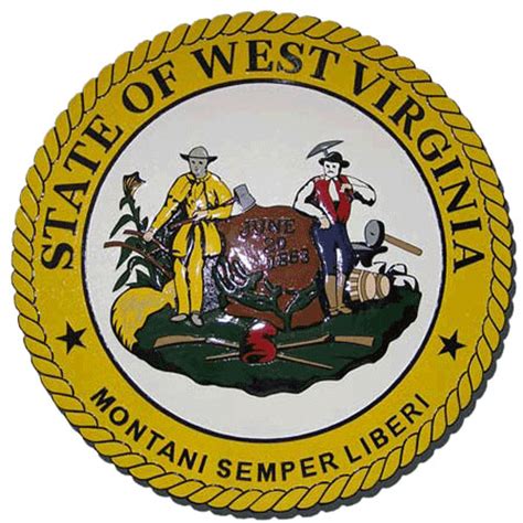 West Virginia State Seal Plaque – American Plaque Company – Military ...