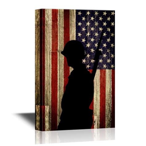 American Flag Soldier Silhouette?? SVG File