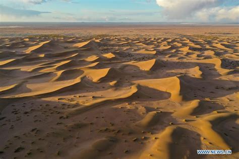 View of Badain Jaran Desert in Inner Mongolia - Global Times