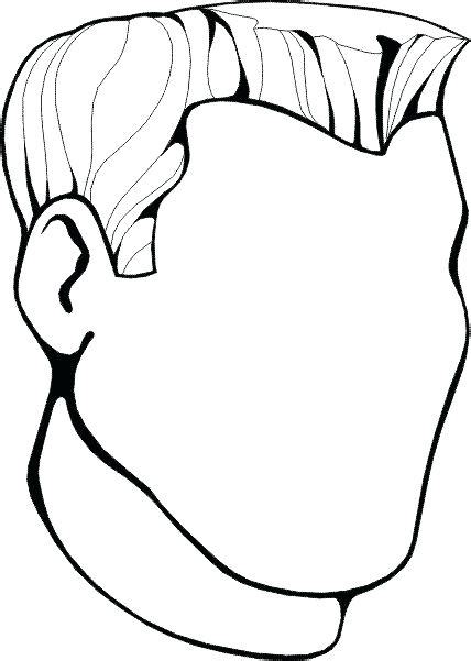 Blank Face Drawing at GetDrawings | Free download