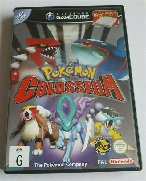 Pokemon Colosseum - Nintendo GameCube Game in 2021 | Gamecube, Nintendo ...