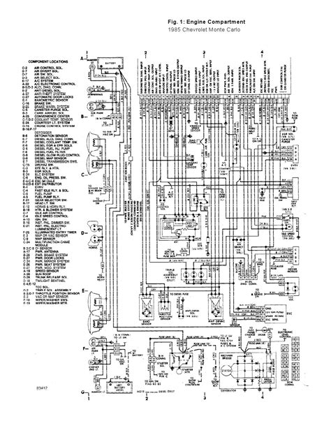 1995 Chevrolet Monte Carlo SS Engine Compartment Wiring Diagrams ...