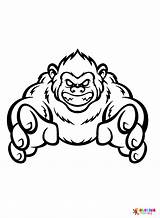 20  Yeti Coloring Pages Free Printable PDF & Online Coloring sketch template