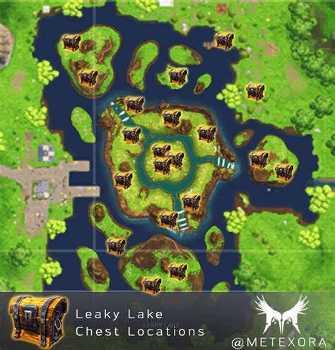 New Leaky Lake Chest Locations : FortNiteBR