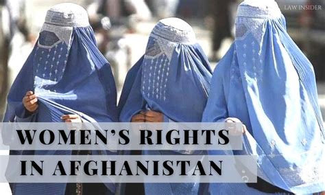 What is the war between Rights of Afghan Women and the Taliban? - Law ...