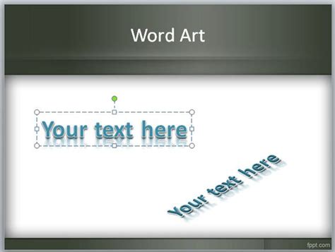 How to add word art in ppt - forestoke