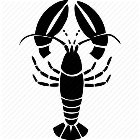 Lobster Caridea Computer Icons Seafood Shrimp - Vector Icon Lobster png ...