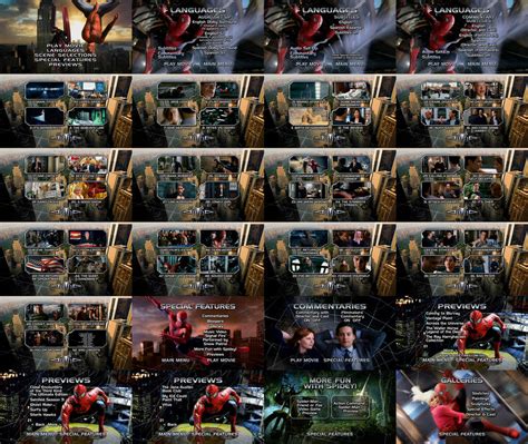 Spiderman 3 DVD Menus by dakotaatokad on DeviantArt