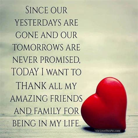 Thank You To All My Friends And Family | Friends are family quotes, Family love quotes, Thankful ...