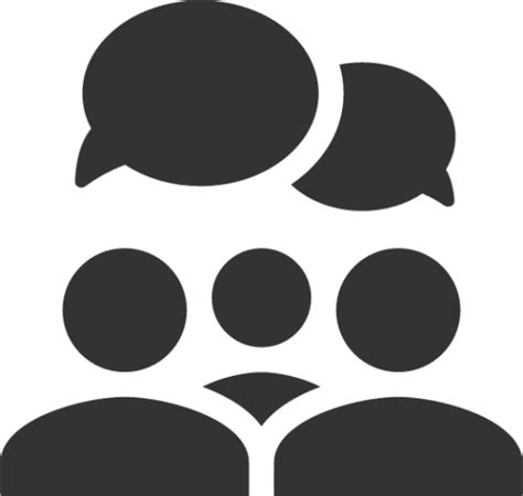 "Group Discussion" Icon - Download for free – Iconduck