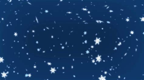 Snow Particles On Blue Motion Background - Storyblocks