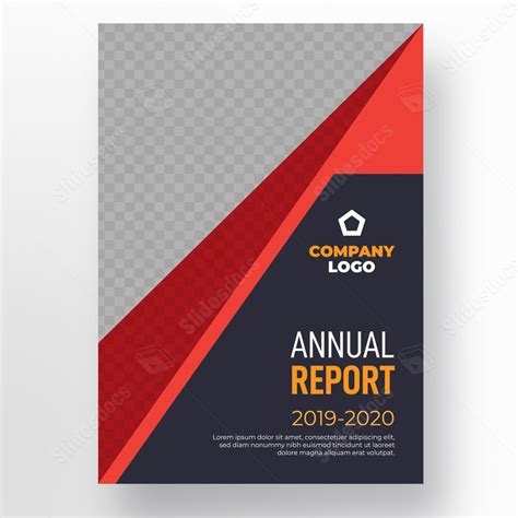 Red Report Identity Business Corporate Abstract Word Template And Google Docs For Free Download