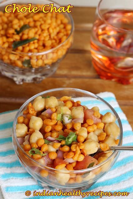 chana chaat recipe (chole chat) – chickpeas salad recipe