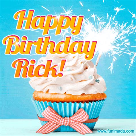 Happy Birthday Rick GIFs - Download on Funimada.com