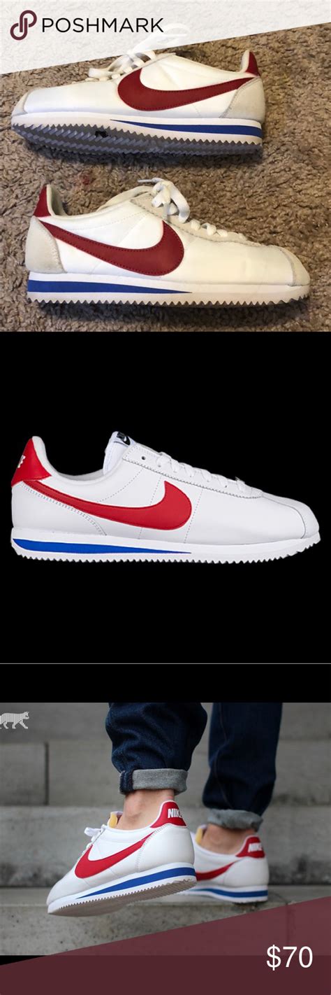 Nike Cortez (red,white,blue) Worn one time. In almost perfect condition. Nike Shoes | Nike ...