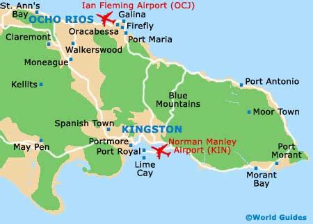 Ocho Rios Maps and Orientation: Ocho Rios, St. Ann, Jamaica