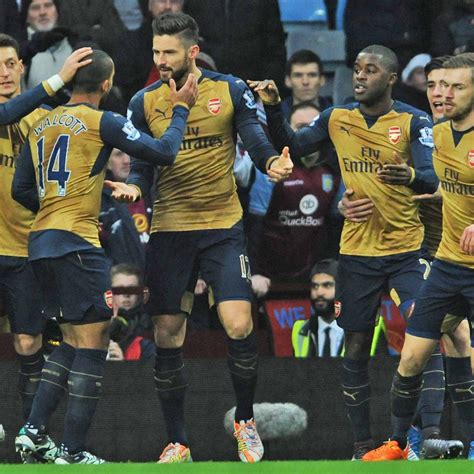 Aston Villa vs. Arsenal: Score, Reaction from 2015 Premier League Match ...