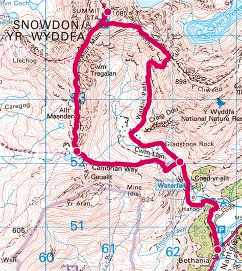 Combining & Mixing Paths on Snowdon - Snowdon (Yr Wyddfa) Info