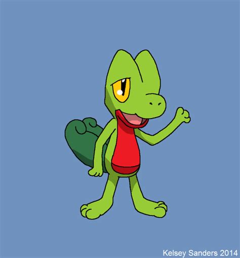 Treecko by KelseyEdward on deviantART