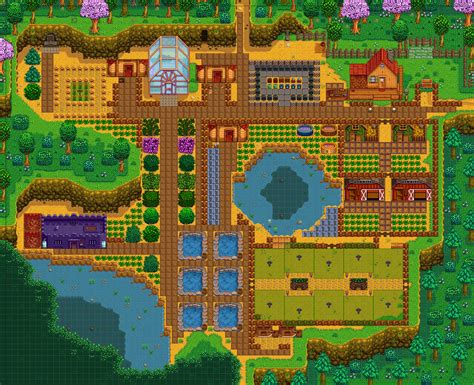 Finished my wilderness farm layout. The new update won't be out for a while on console so I ...