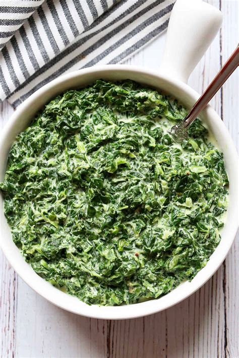 Creamed Spinach Recipe With Frozen And Cream Cheese | Besto Blog