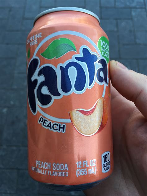 A Review A Day: Today's Review: Peach Fanta