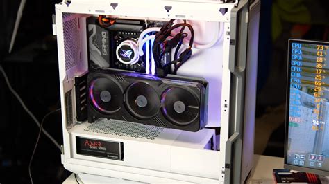 COOLER MASTER VERTICAL GRAPHICS CARD HOLDER V2 PCI-E 4.0 CORSAIR 5000T WITH 4090 RTX - YouTube