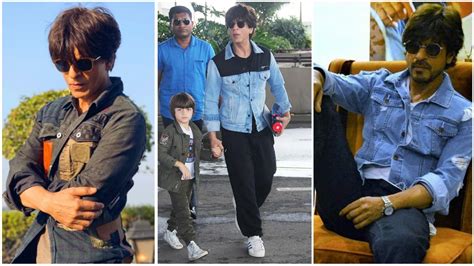 Take A Look At Some Of Shah Rukh Khan's Most Iconic Denim Jacket Moments