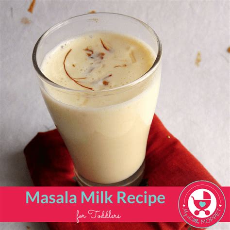 Masala Milk Recipe for Toddlers