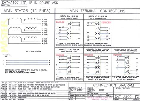 Wiring Diagram For 3 Phase Generator