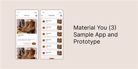 Material 3 You Sample App with great Prototype | Figma