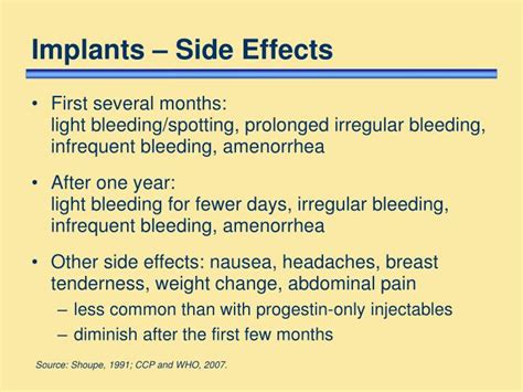 PPT - Contraceptive Options for Women and Couples with HIV Implants ...