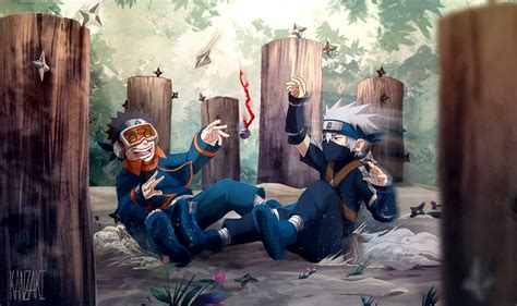 Kakashi vs Obito by kanzzzaki on DeviantArt