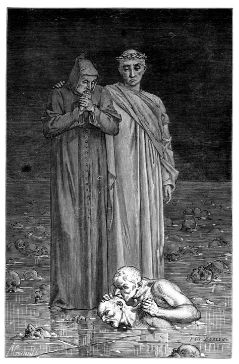 Jean-Edouard Dargent - Illustrations from Dante's Divine Comedy, 1870 Dante Alighieri, Medieval ...