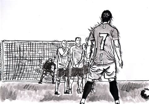 Ronaldo Free Kick by Gauze85 on DeviantArt