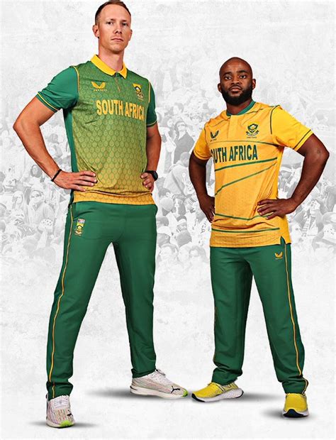 New Proteas Castore Jersey 2021-2022 | South Africa Cricket T20 World Cup & ODI Kit 21-22 | The ...