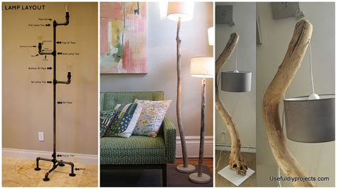 Stunning 15 DIY Floor Lamps to Complete a Room - Useful DIY Projects