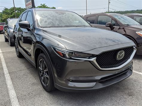 Certified Pre-Owned 2017 Mazda CX-5 Grand Touring in Machine Gray Metallic | Greensburg, PA | # ...