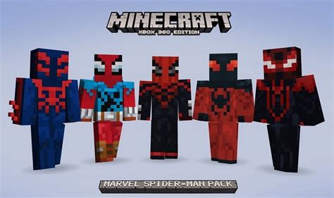 Minecraft Spider-Man Full Character List