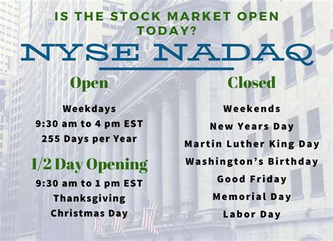 Stock Market Holiday Schedule 2024 - Lida Sheila