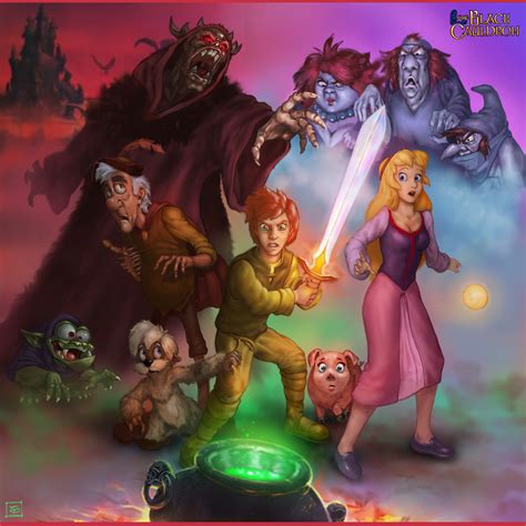 ArtStation - Walt Disney´s The black Cauldron (1985) - Fan Art