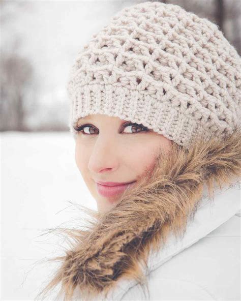 Crocheted Chunky Slouch Hat | Martha Stewart