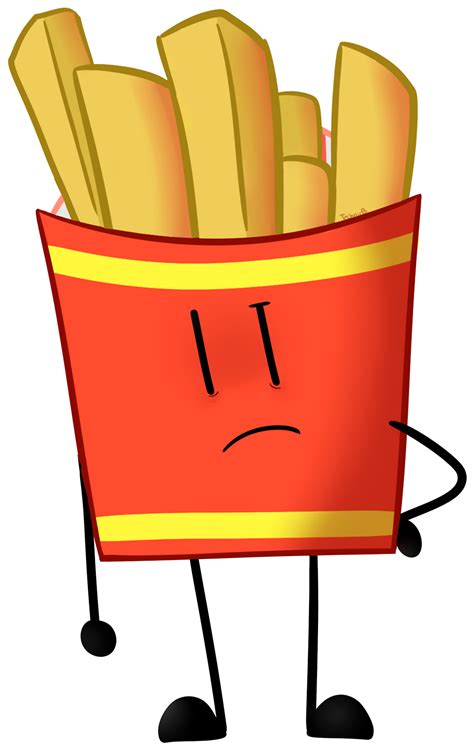 Fries Bfb Clipart - Full Size Clipart (#5438014) - PinClipart