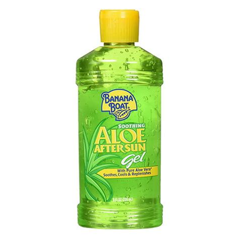 Banana Boat Burn Relief Soothing Aloe After Sun Gel, 8 Oz, 2 Pack - Walmart.com - Walmart.com