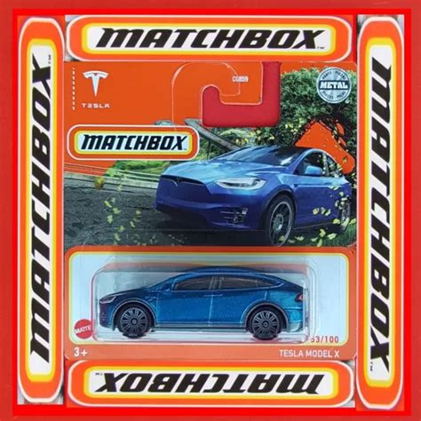 MATCHBOX 2022 Tesla Model X 53/100 Neu&Ovp £3.44 - PicClick UK