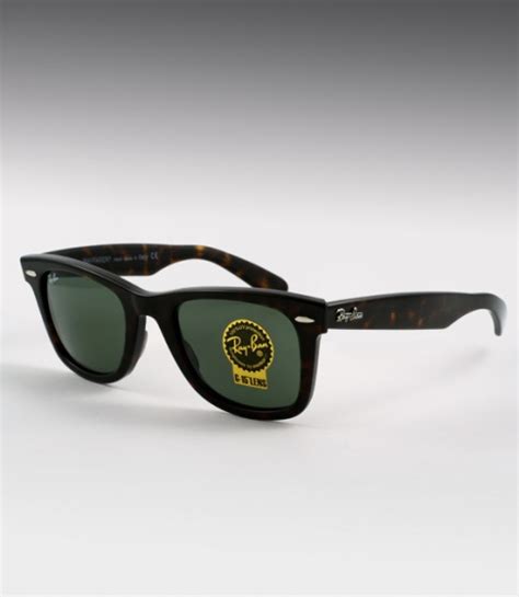 Ray Ban RB 2140 Original Wayfarer sunglasses - Tortoise / G15