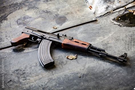 AK-47 Kalashnikov Stock Photo | Adobe Stock